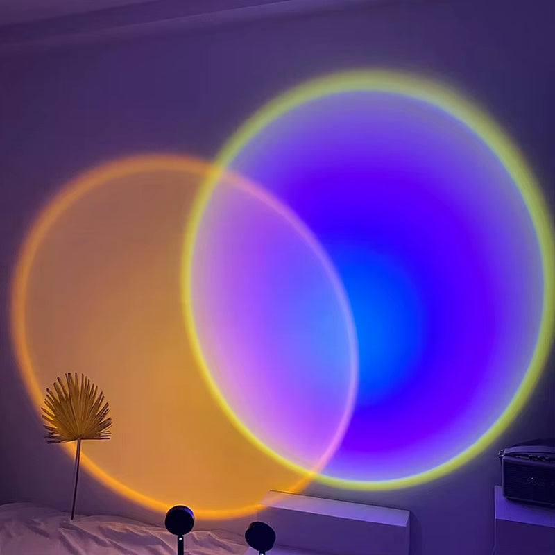 New Design Sunset Lamp 16 Colors Sunset Projection Lamp LED Sunset Lamp for Home Decoration